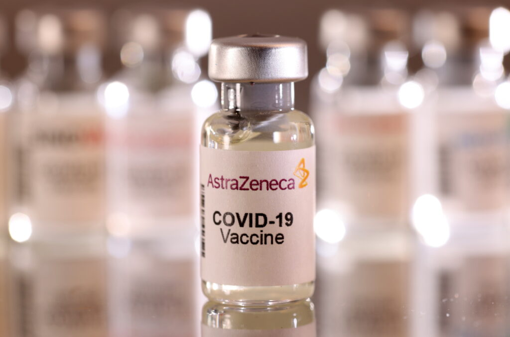 Illustration of COVID-19 vaccine vial